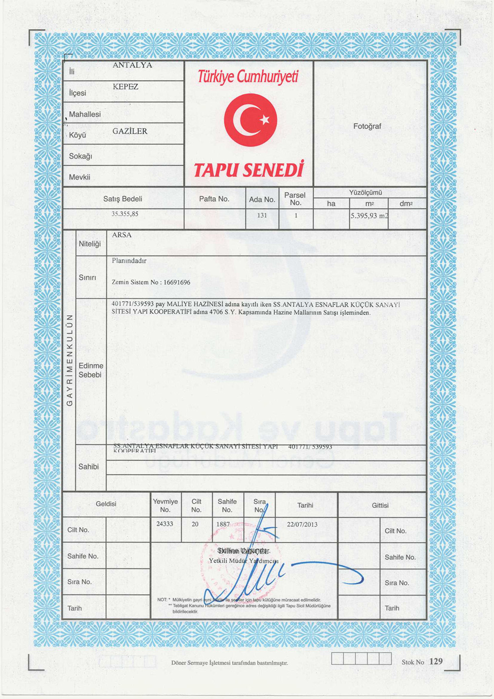 Kuruluş belgesi sayfa 2